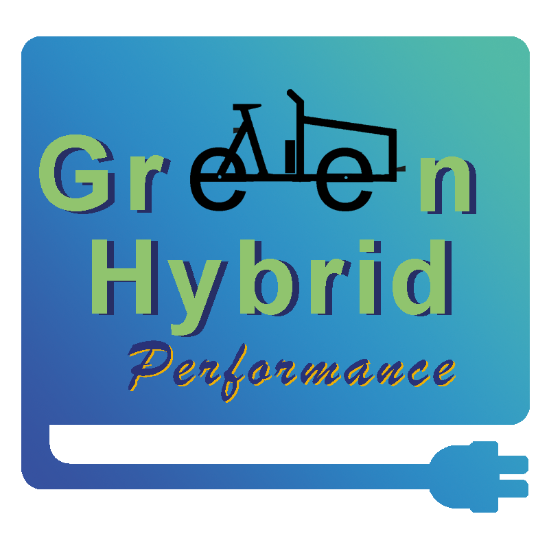 Green Hybrid Performance Bike's Logo Lastenrad